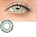 5 Colors Eyes Color Contacts Lens Eyes Cosmetic Makeup Eye Shadow (Milk powder green)