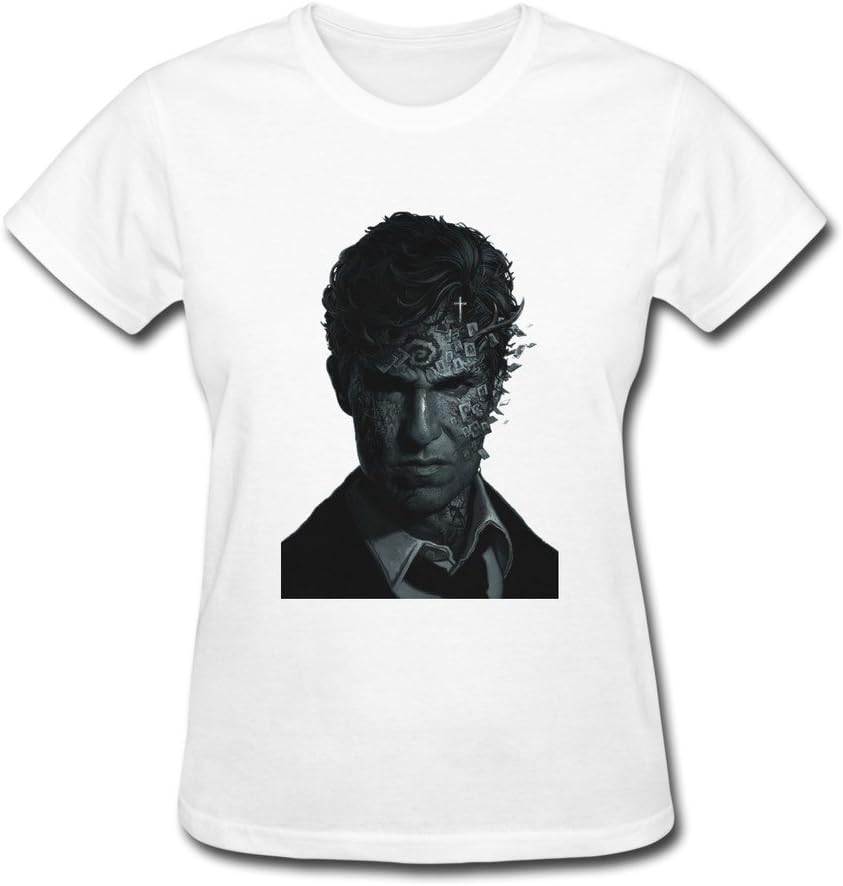 FC Hot Tv True Detective Logo T Shirt For Women White M