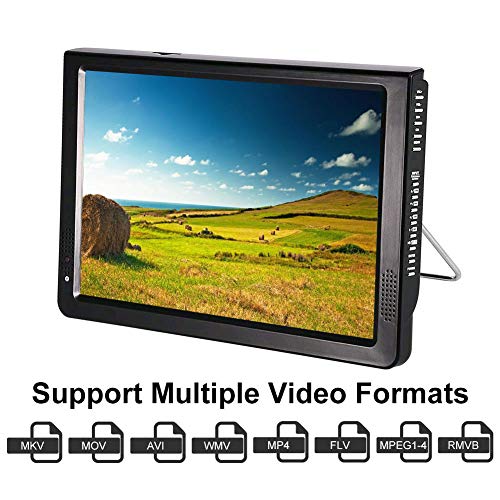 Upgraded 12 inch Car TV,Acogedor Portable ATSC Digital Small TV,1080P HD HDMI Video Player for Home Car Outdoor(ASTC)