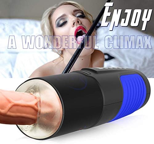Realistic Automatic Sucking Cup Vibrate A -dult Toys for Men, Male Self Pleasure Hands Free Play Electric