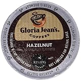 Gloria Jean's Hazelnut Keurig 2.0 K-Cup Pack, 48 Count