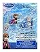 Disney Frozen Elsa and Anna 3 Piece Pool Toy Set - Swim Ring, Beach Ball, Arm Floats