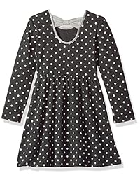 Tostada francesa niña manga larga vestido de moda