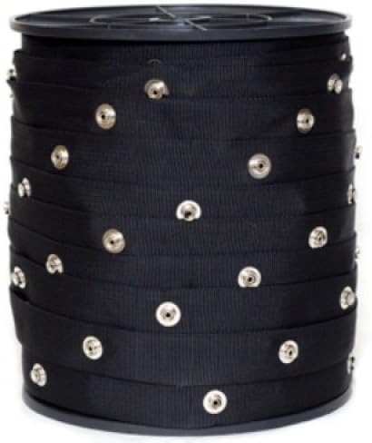 Amazon Com Recmar Snap Tape 100 Yard Roll Black Home Kitchen