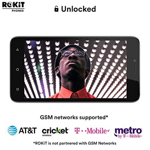 ROKiT iO Light Android Phone 5" GSM Unlocked Smartphone 3G Dual