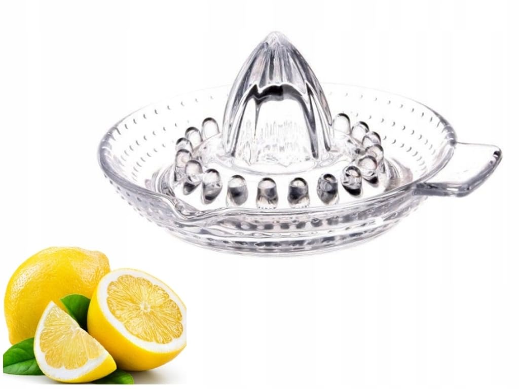Glass Manual Juicer Citrus Fruit Juicer Kitchen Orange Lime Lemon Squeezer Fruit Press