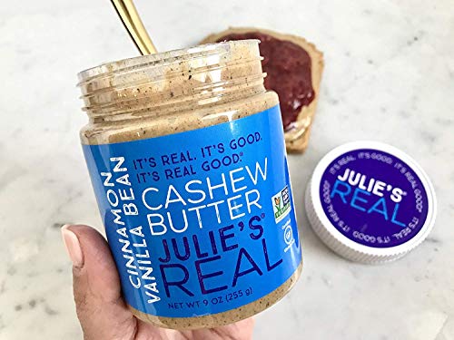 Julie's Real Cashew Butter, Cinnamon Vanilla Bean - Certified Gluten-Free, Non-GMO, Paleo, Kosher - No Sugar Added, No… - Image 4
