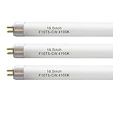F10T5-CW 16" 4100K Fluorescent Linear Light Bulb,T5
