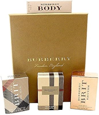 burberry womens mini set 4 piece