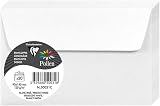 Clairefontaine Pollen Iridescent White Paper Envelopes 9x14cm 20 Pack