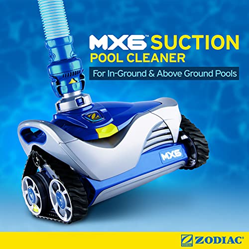 Zodiac MX6 Automatic SuctionSide Pool Cleaner Vacuum for Inground