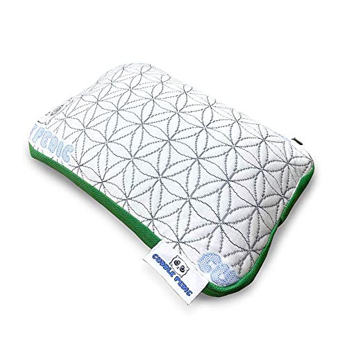 CuddlePedic Flower of Life Memory Foam Mini Pillow, Travel Pillow