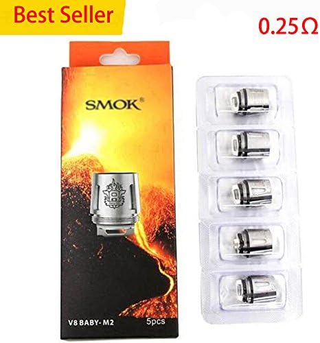 V8 BÅBŶ M2 0.25 Ćoils (5pcs) For ŢFṼ8 BÅBŶ / BIG BÅBŶ ŢǞNK SŢick V8 Ţ-PriṼ ProĆolor Ålien ḰIŢ