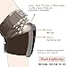 Dark Lighting Knee Pads and Elbow Pads for Kids/Youth 8-14,Boy and Girls MTB/Scooter/Skateboard/Roller 3 in 1 Protective Gear Set(Silver Lightning, M)