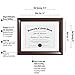 Americanflat Document Frame Mahogany with Polished Glass - Horizontal and Vertical Formats for Wall - 11