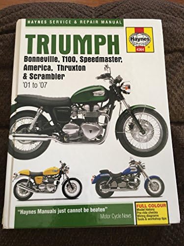 Triumph Bonneville T100/Bobber/Thruxton/Street/Scrambler Haynes