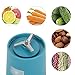 RUNNEPT Rechargeable Mini Portable Juicer Cup/Blender 500ml with Multiple Function of Juicer, Grinder and Mixer, BPA Free,Green