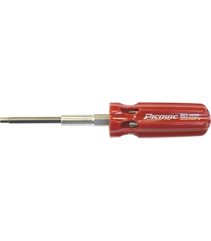 Picquic 88155 Multi-Bit Screwdriver with Seven Genuine Torx Bits