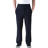 Zoulee Men's Casual Cotton Jogger Sweatpants Zipper Front Pants