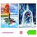 Diamond Painting, 2 Pack DIY Paint with Diamonds Full Drill, 5D Diamond Painting Kits for Adults, Four Seasons Tree & Rose Painting with Diamonds for Home Wall Decor by Number Kits (12X16inch)