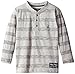 Nine Threads Boys' Striped Henley Pullover