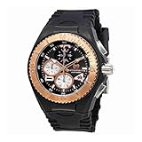 Technomarine Women's 'Cruise' Quartz Stainless Steel and Silicone Casual Watch, Color:Black (Model: TM-115101)