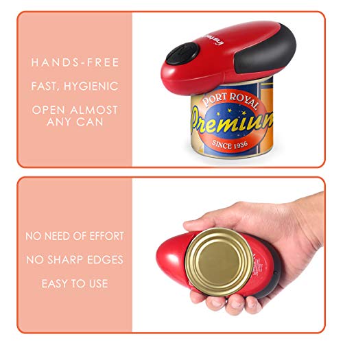 Electric Can Opener, Restaurant Can Opener, One Touch Can Opener, Full - Automatic Hands Free Can Opener, Chef's Best Choice