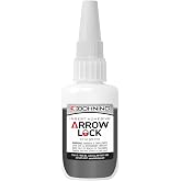 ArrowLock Archery Insert Glue, .7 oz, Rubberized Instant Glue for Points and Inserts