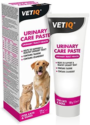 VETIQ Urinary Care Paste Supplement Contains Cranberry For Dogs & Cats, Supports a Healthy Urinary Tract, 100 g (Pack of 1)