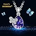 Mothers-day-gifts Crystal Pendant Womens-Necklace Birthday-Anniversary Valentines Day Gifts for Her Butterfly Fashion Jewelry