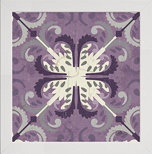 Frame Company Watson Range Lavender Glow Square III by Pela Studio, Photo Frame - 60 x 60 cm, White