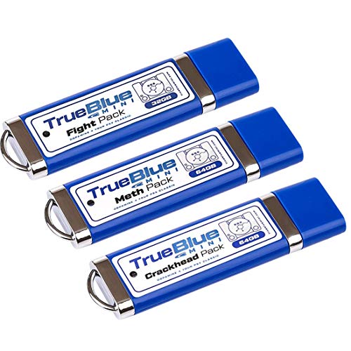 FenglinTech True Blue Mini 3 Pack for Playstation Classic, Include True Blue Mini Crackhead Pack + True Blue Mini Meth Pack + True Blue Mini Fight Pack