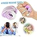 Fluffy Slime,Jumbo Fluffy Floam Slime Stress Relief Toy Scented Sludge Toy for Kids and Adults,Super Soft and Non-sticky about 6 OZ in Container, 4 Colors