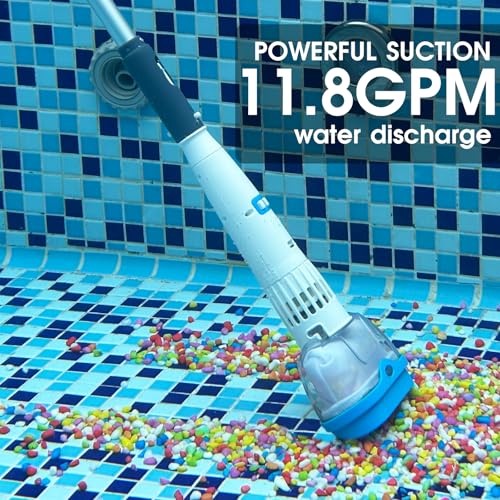 Rechargeable Hot Tub Vacuum Cleaner for Spa - Magnetic Drive System, Ultra photo 7