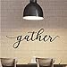 GULIGULI 4 Set-Bon Appetit-Enjoy Cooking Time-The Kitchen is The Heart of The Home-Gather-Lovely Quotes Wall Decals-Vinyl Wall Stickers for Kitchen Decor