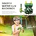 Nai-B Milistar Water Gun Backpack for Kids and Toddlers, Super Soaker Squirt Gun, Water Blaster and Shooter Toy [Forest]