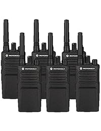 Paquete de 6 Walkie Talkies de radio de dos vías RMU2080 de Motorola