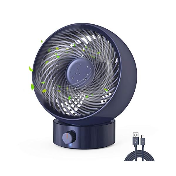 Gifort-Mini-USB-Fan-Portable-Cooling-Fan-Noiseless-Desk-Fan-with-180-Degree-Adjustable-Speed-USB-Desktop-Fan-5-Blades-for-Home-Office-Outdoor-Travel-USB-Powered Gifort Mini USB Fan Portable Cooling Fan, Noiseless Desk Fan with 180 Degree Adjustable Speed, USB Desktop Fan 5 Blades…