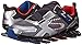 Skechers Kids Mega Blade 2.0 Sneaker,Red/Silver/Black,1 M US Little Kid