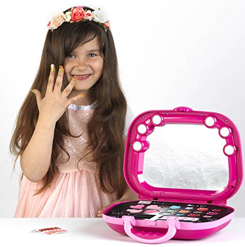 Theo Klein 5576 - Princess Coralie Kosmetikkoffer mit Licht, Spielzeug – Bild 4