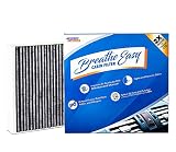 Spearhead Premium Breathe Easy Cabin Filter, Up to 25% Longer Life w/Activated Carbon (BE-775B)