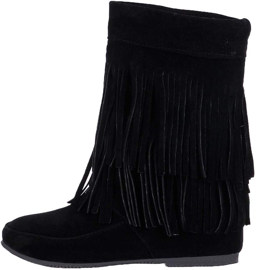 ladies leather wedge ankle boots