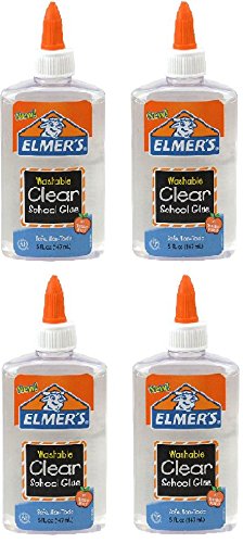 Elmer s Products, Inc : School Glue, Washable, 5 oz., Clear (4 Pack)