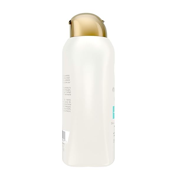 OGX QUENCHING + COCONUT CURLS CURL-DEFINING CONDITIONER, NOURISHING CURLY HAIR CONDITIONER WITH COCONUT /CITRUS OIL & HONEY, PARABEN-FREE WITH SULFATE-FREE SURFACTANTS, 13OZ