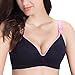 3PACK Womens Nursing Maternity Sleep Bra for Breastfeeding and Maternity (Grey/Navy/Beige)