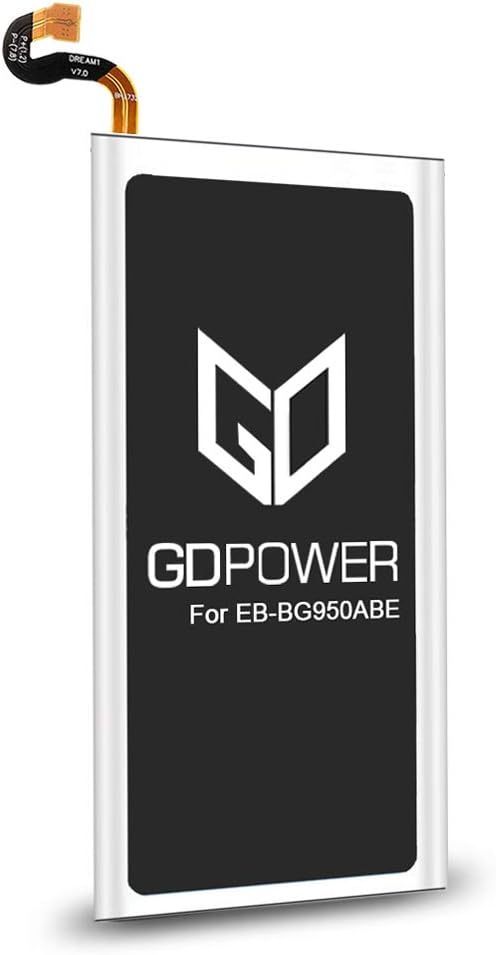 Galaxy S8 Battery, GDPower 3300mAh High Capacity 0 Cycle Battery EB-BG950ABE Replacement for Samsung Galaxy S8 G950 G950V G950A G950T G950P G950F with Complete Tool Kits -3 Year Warranty