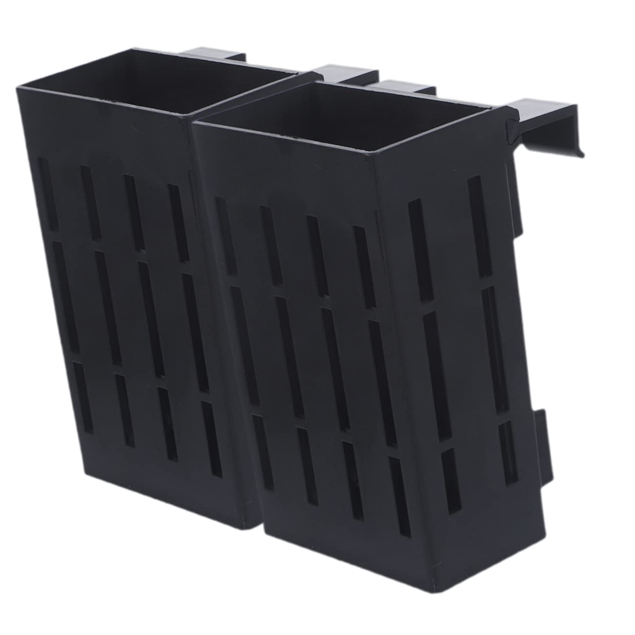 Hohopeti 2Pcs Hanging Aquarium Plant Holder Water Grass Rack Reusable Reusable Reusable Aquatic Plant Pots with Ventilated Design for Fish Tank Decoration