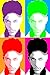 celebrity singer PRINCE MULTIPLE IMAGE POP ART POSTER 24X36 sexy ART new