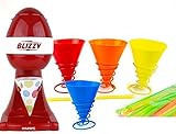 BLIZZY Snow Cone Maker Set With (4) Reusable