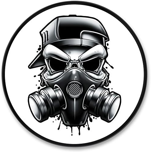 Expanding Stand / Phone Mount / Phone Grip for iPhone &amp; iPad, Smartphones and Tablets - Baseball Cap Skull